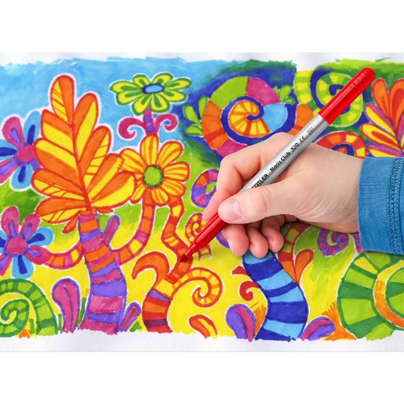 Staedtler - Wallet of 10 Double Ended Fibre Tip Pens by Staedtler on Schoolbooks.ie