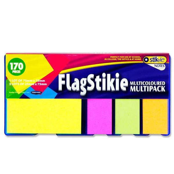 Stik.ie - Flag Set 680 Multipack Sticky Notes by Stik.ie on Schoolbooks.ie