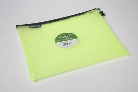 Eva B4+ Mesh Bag - Green by Supreme Stationery on Schoolbooks.ie