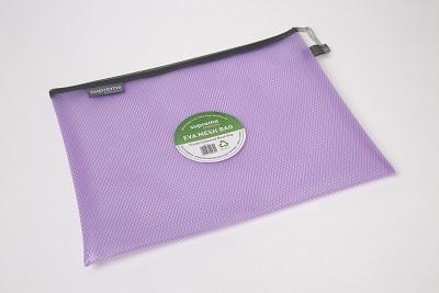 Eva B4+ Mesh Bag - Purple by Supreme Stationery on Schoolbooks.ie