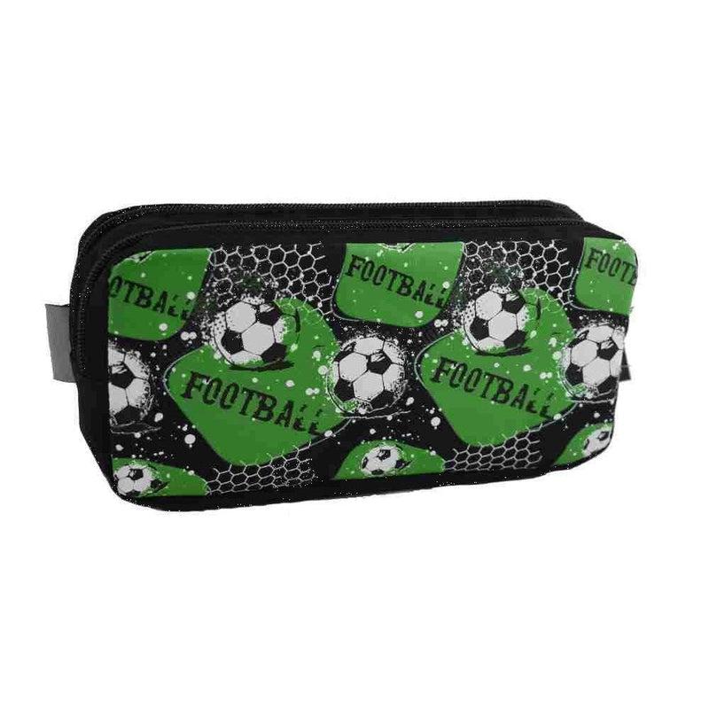 Football Double Pencil Case by Supreme Stationery on Schoolbooks.ie