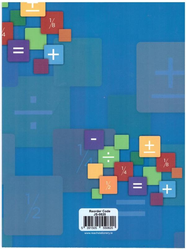 Junior Sum Copy 2cm Square - 40 Page by Supreme Stationery on Schoolbooks.ie