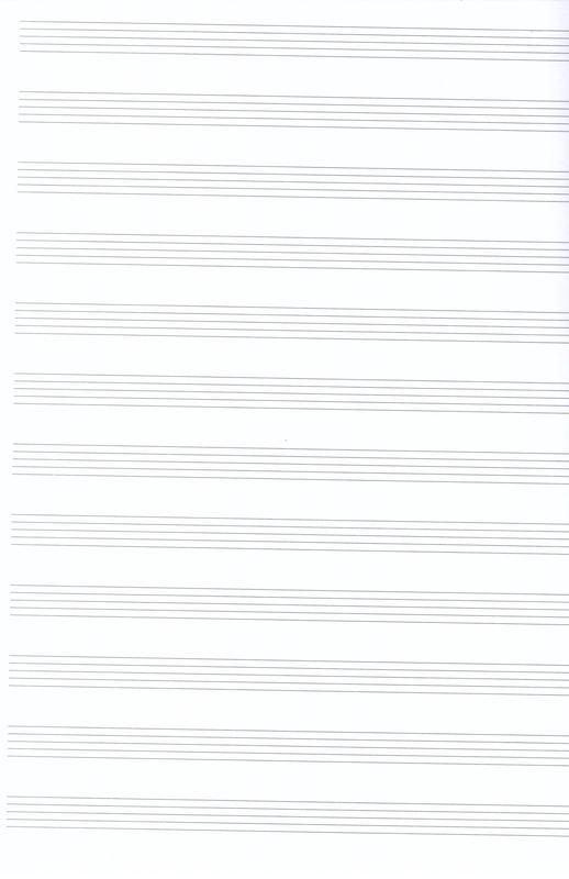 Music Manuscript Book - A4 by Supreme Stationery on Schoolbooks.ie