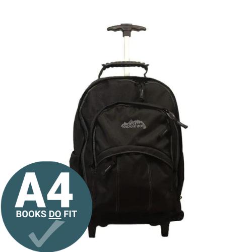 Ridge 53 - Temple Wheeled Backpack - Black by Ridge 53 on Schoolbooks.ie