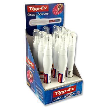 Tipp-Ex Shake n Squeeze - Correction Pen - 8ml by Tipp-Ex on Schoolbooks.ie
