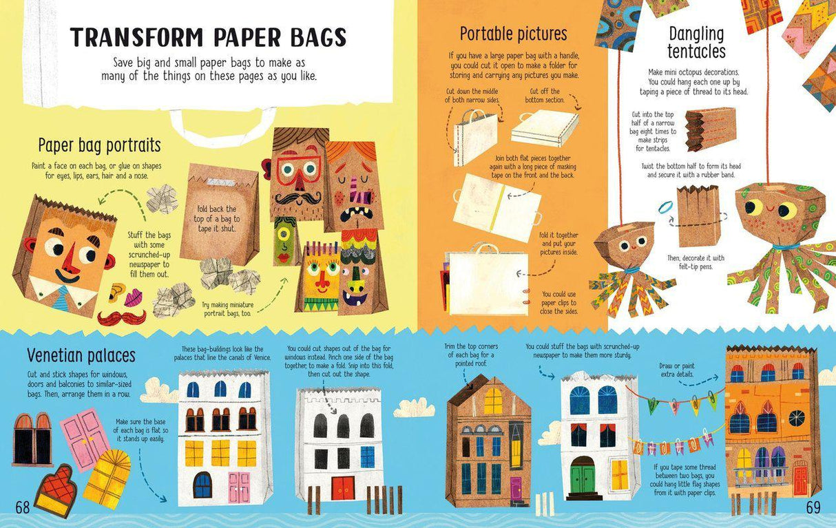 Never Get Bored Cut, Fold and Stick by Usborne Publishing Ltd on Schoolbooks.ie