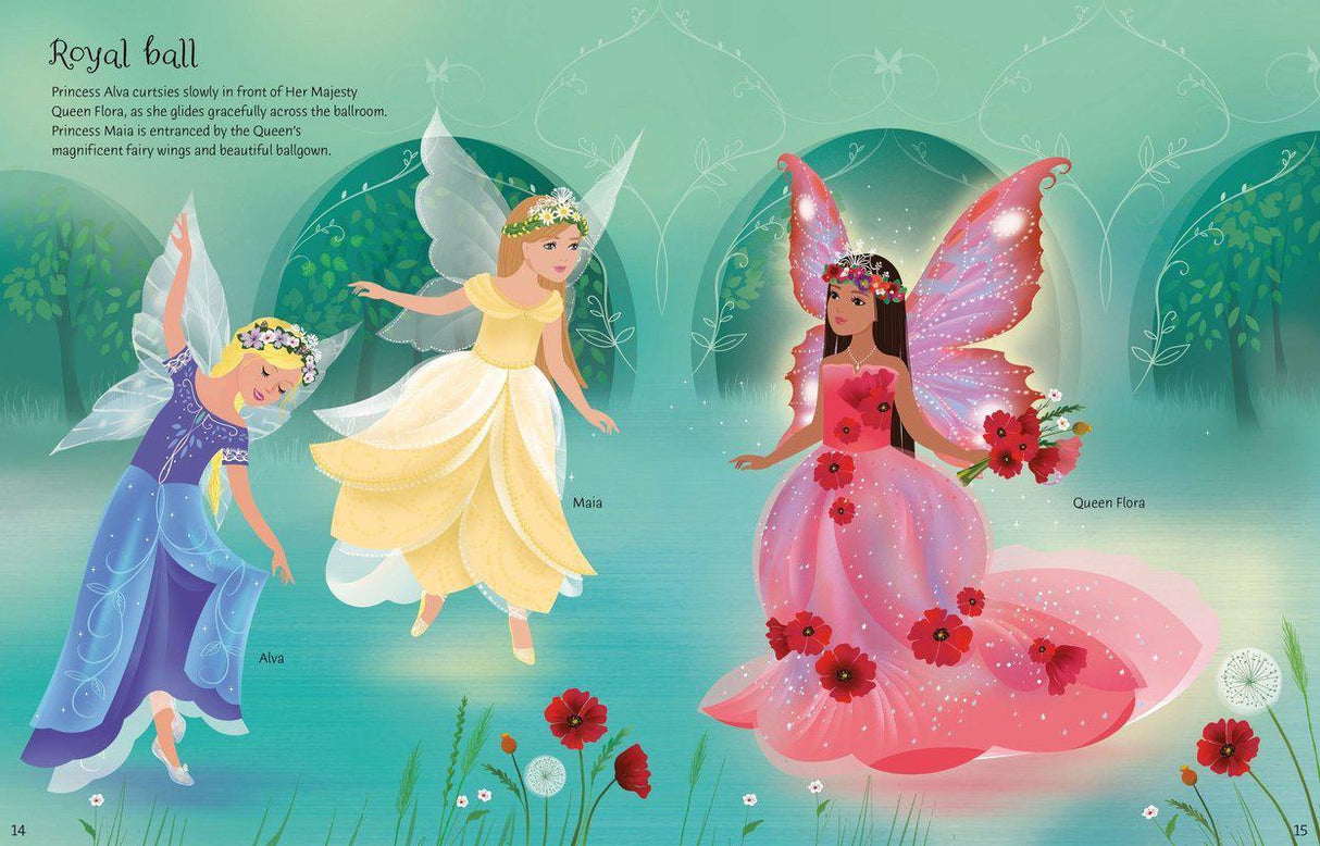 ■ Sticker Dolly Dressing Fairy Princesses by Usborne Publishing Ltd on Schoolbooks.ie