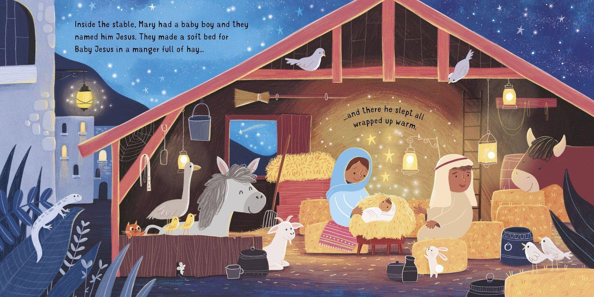 The Twinkly Twinkly Nativity Book by Usborne Publishing Ltd on Schoolbooks.ie