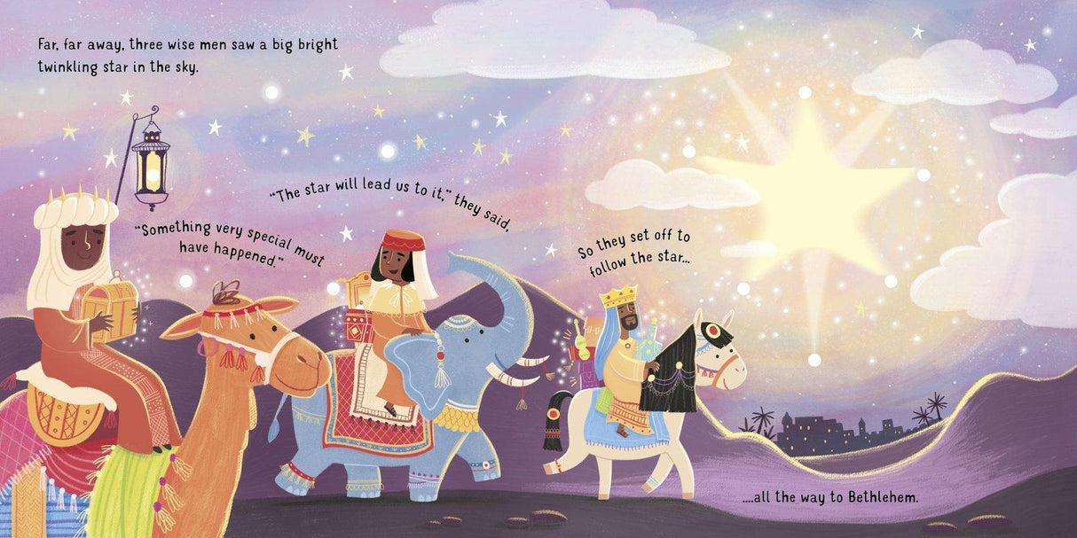 The Twinkly Twinkly Nativity Book by Usborne Publishing Ltd on Schoolbooks.ie