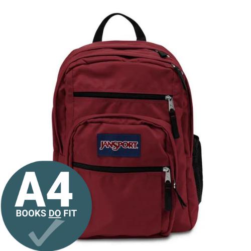 ■ JanSport Big Student Backpack - Viking Red by JanSport on Schoolbooks.ie