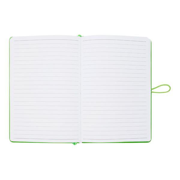 Premto - A5 192 Page Hardcover Pu Notebook With Elastic - Caterpillar Green by Premto on Schoolbooks.ie
