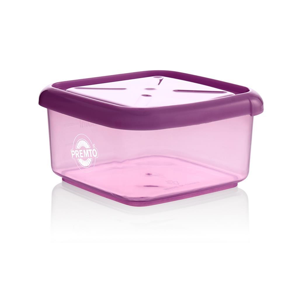 Premto - Pastel Square Meal Box - Wild Orchid by Premto on Schoolbooks.ie
