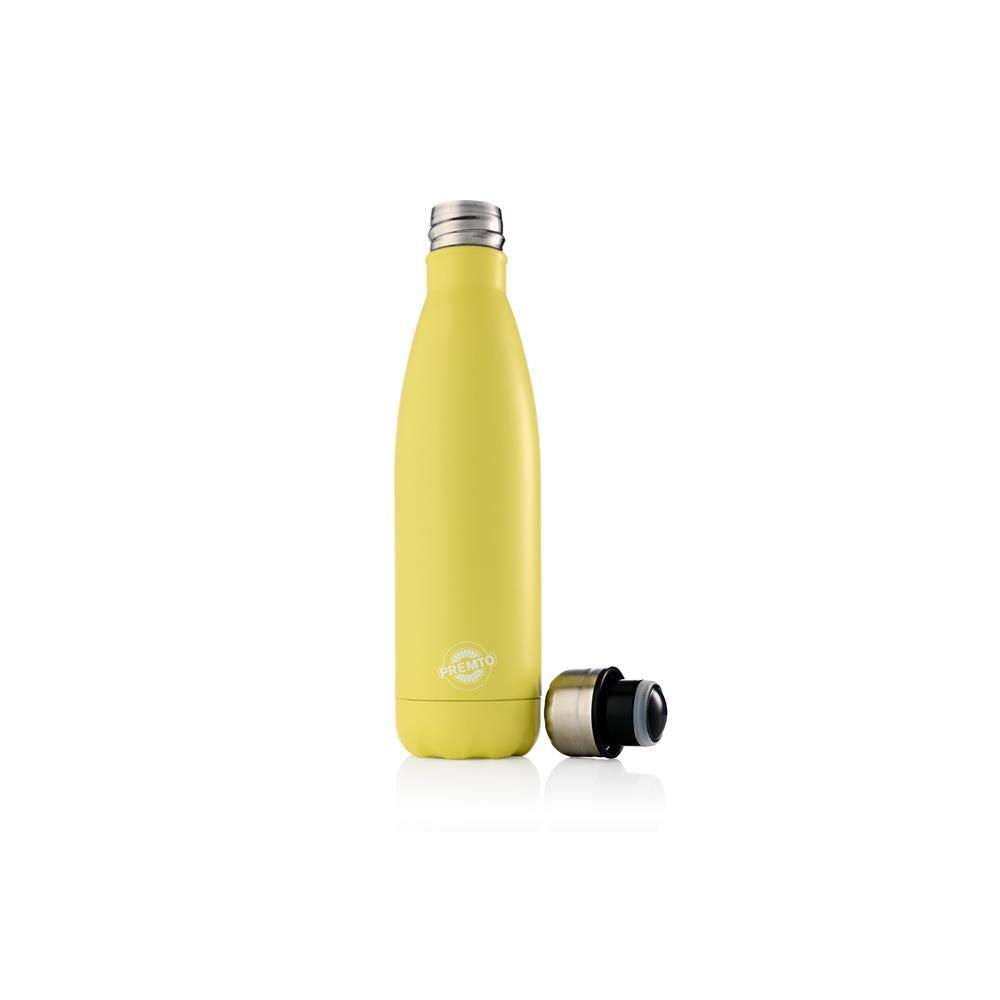 Premto - Stainless Steel Water Bottle 500ml - Primrose by Premto on Schoolbooks.ie