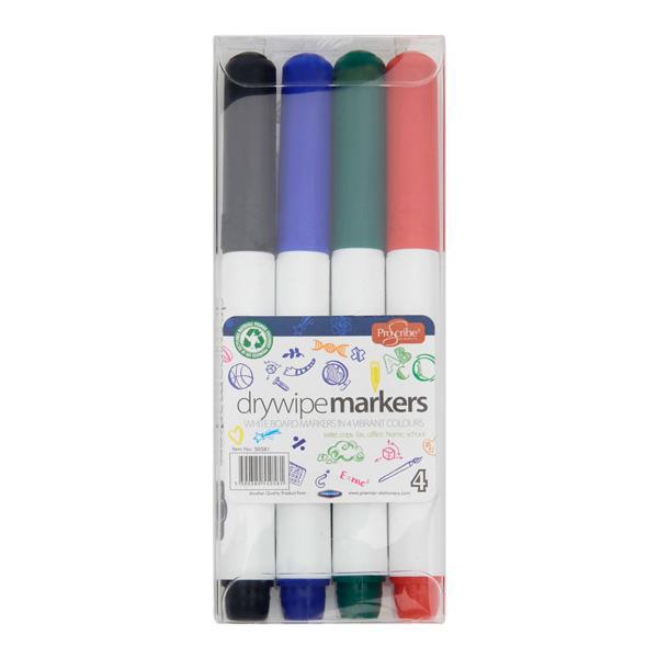ProScribe - Whiteboard Markers - Pack of 4 by ProScribe on Schoolbooks.ie