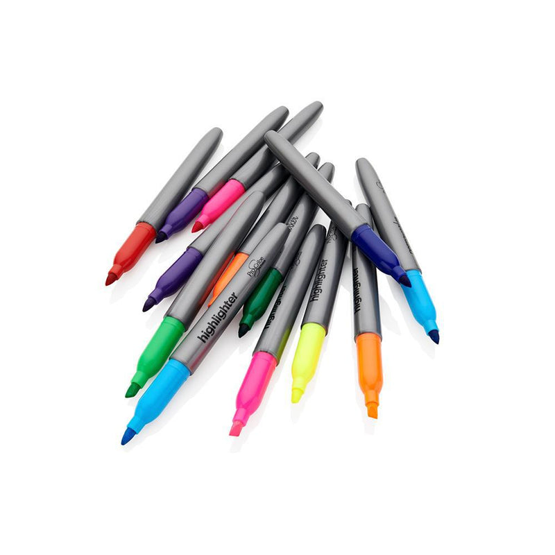 ProScribe - Pack of 6 Assorted Highlighter Pens by ProScribe on Schoolbooks.ie
