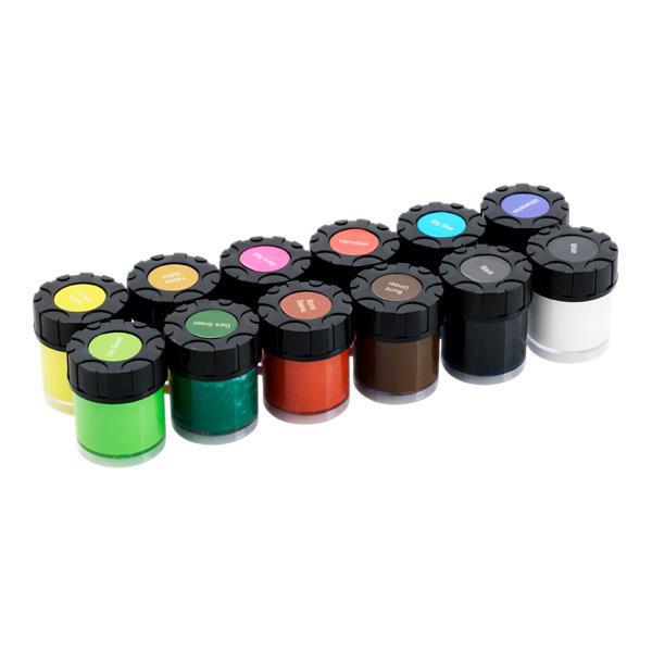 World Of Colour - 12 x 15g Poster Paints by World of Colour on Schoolbooks.ie