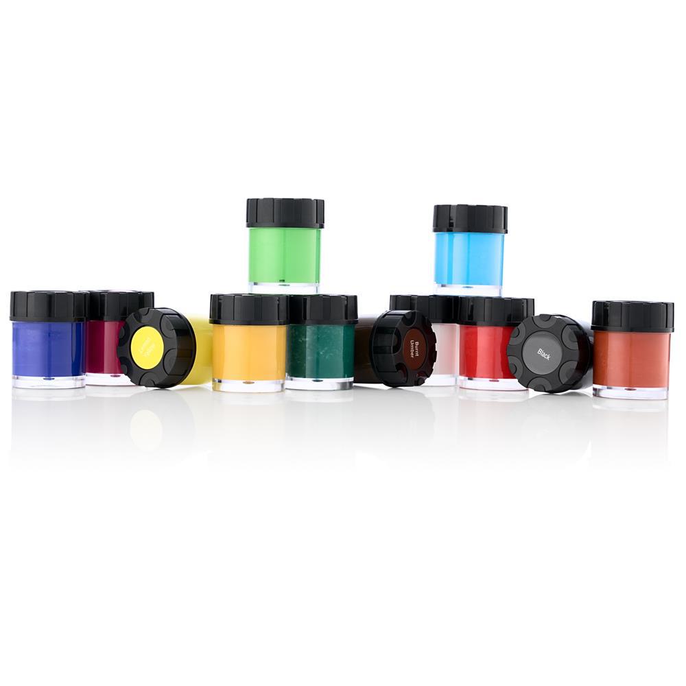 World Of Colour - 12 x 15g Poster Paints by World of Colour on Schoolbooks.ie