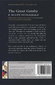 The Great Gatsby by Wordsworth Editions Ltd on Schoolbooks.ie