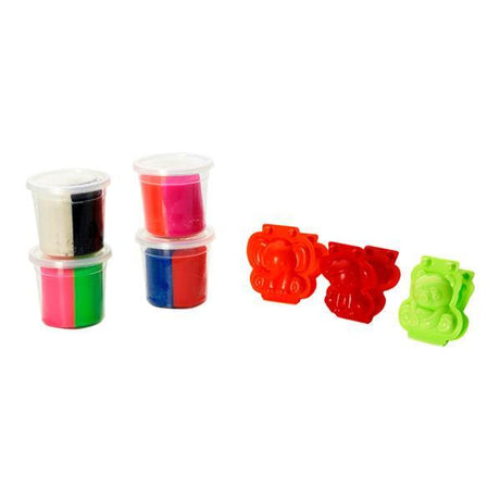 World of Colour - Set of 4 Tri-Pots Dough and Moulds Set by World of Colour on Schoolbooks.ie