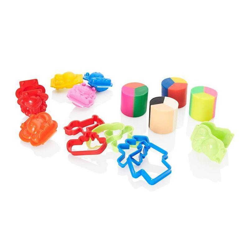 World of Colour - Set of 4 Tri-Pots Dough and Moulds Set by World of Colour on Schoolbooks.ie