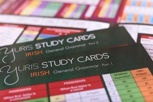 Yuri's Irish Grammar - Part 2 by Yuri's Study Cards on Schoolbooks.ie