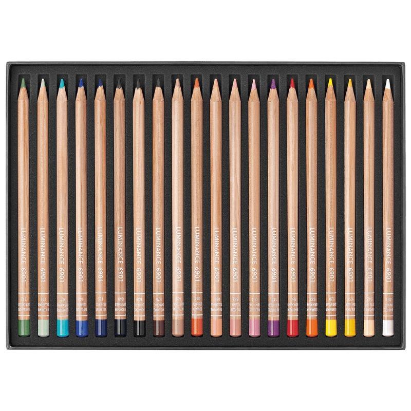 Caran d'Ache - LUMINANCE 6901 - Box of 20 Portrait Colours by Caran d'Ache on Schoolbooks.ie