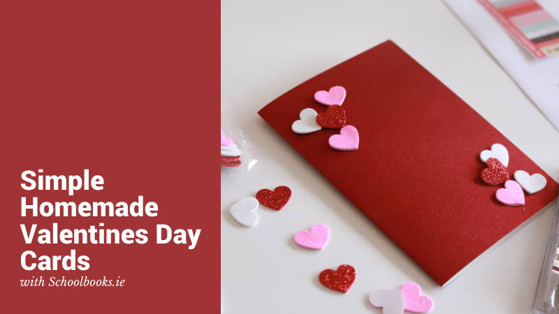 Simple homemade Valentine's Day cards