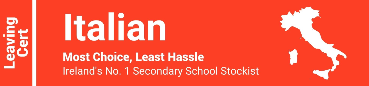 Italian Leaving Cert - Most Choice, Least Hassle - Ireland's No. 1 Secondary School Stockist