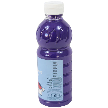 ■ LB - Redimix Paint - 500ml - Purple by Lefranc Bourgeois on Schoolbooks.ie