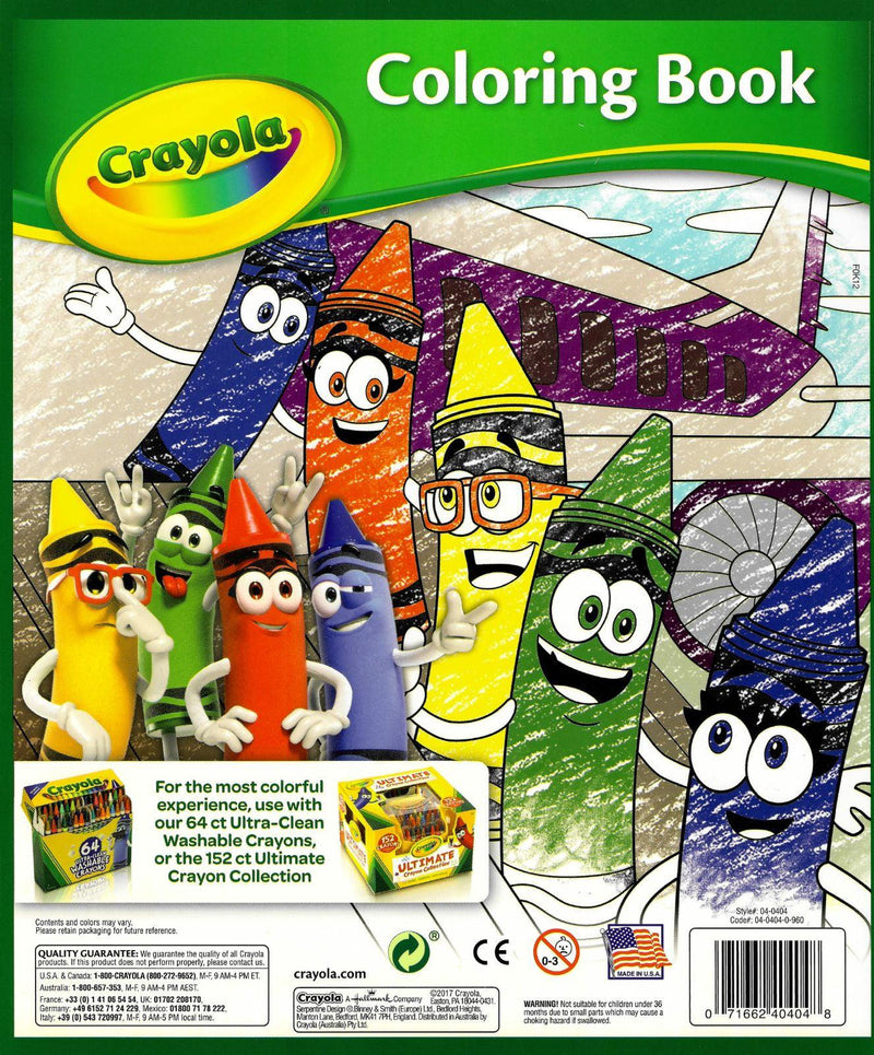 Crayola 64 Page Colouring Book by Crayola on Schoolbooks.ie