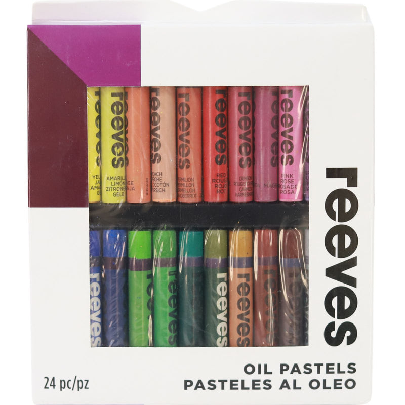 Reeves - Oil Pastel - 24 Set by Reeves on Schoolbooks.ie