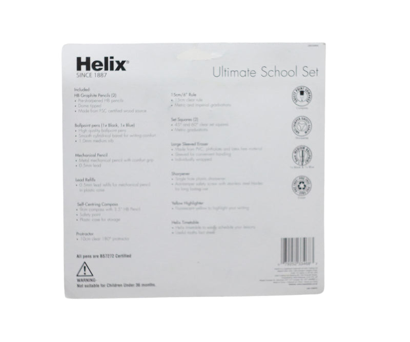 Helix - Ultimate School Set - 16 Piece by Helix on Schoolbooks.ie