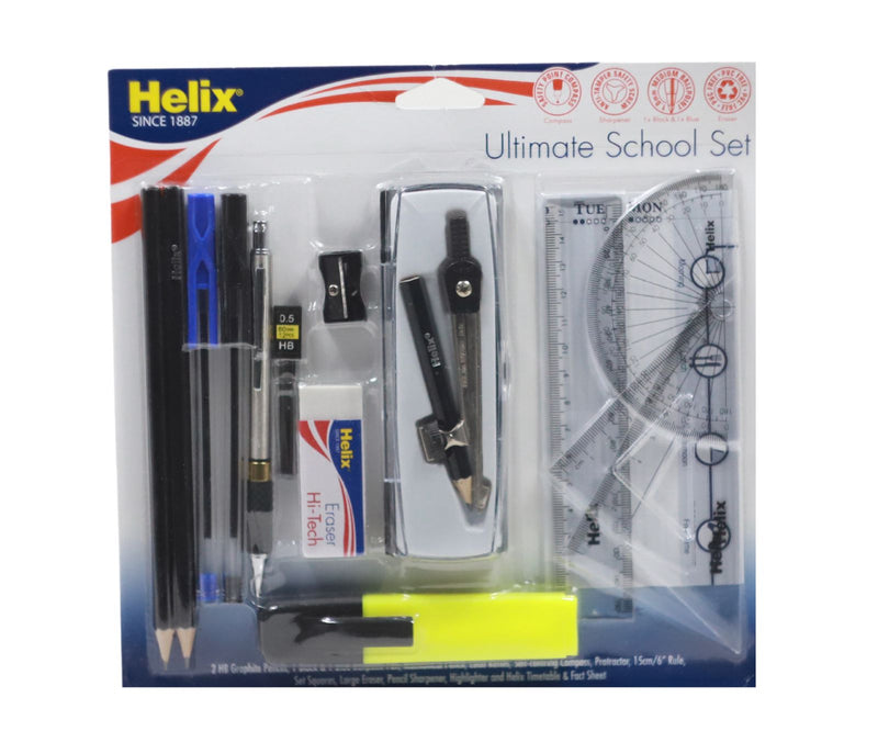 Helix - Ultimate School Set - 16 Piece by Helix on Schoolbooks.ie