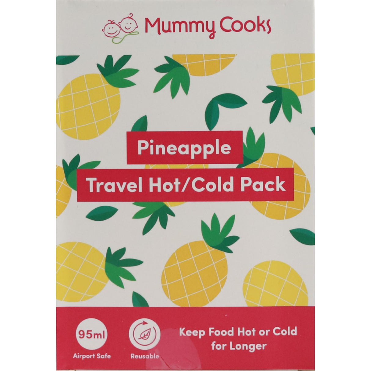 Mummy Cooks - Hot and Cold Pack - Pineapple by Mummy Cooks on Schoolbooks.ie