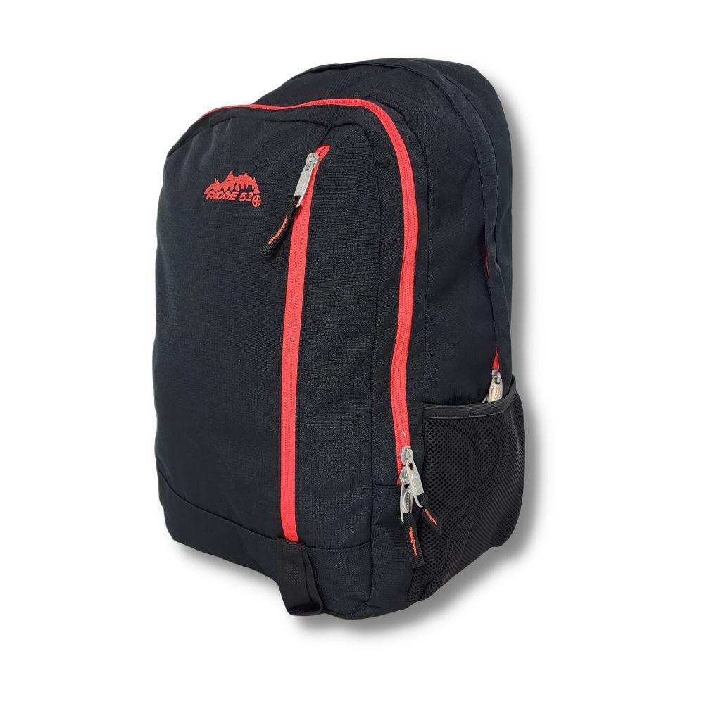 Ridge 53 - Dawson Backpack - Black and Red by Ridge 53 on Schoolbooks.ie