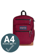 JanSport Cool Student Backpack - Russet Red by JanSport on Schoolbooks.ie