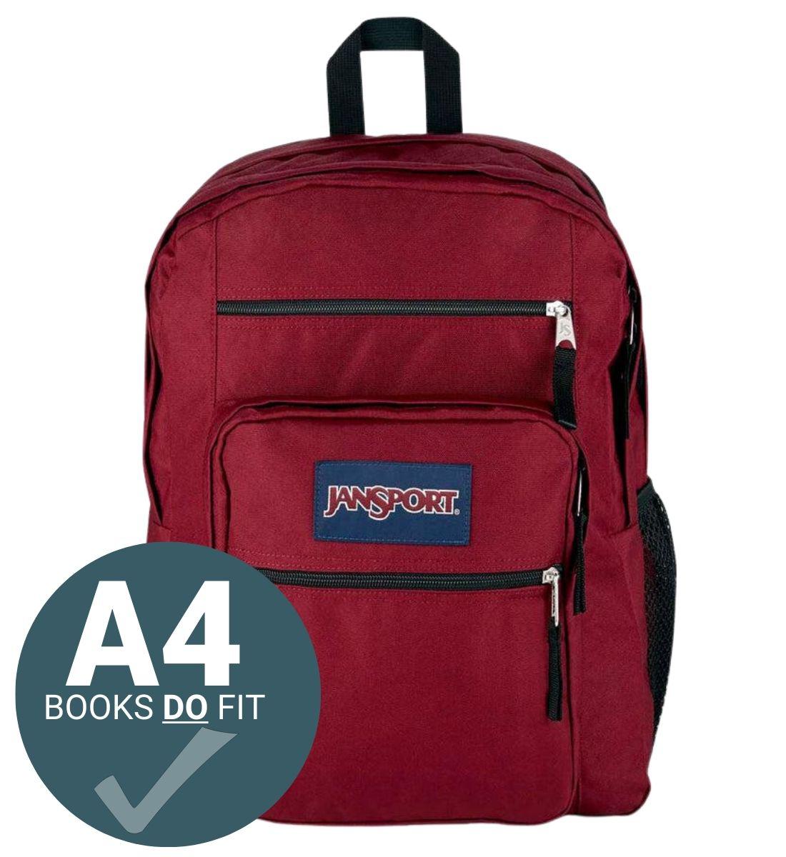 JanSport Big Student Backpack - Russet Red by JanSport on Schoolbooks.ie