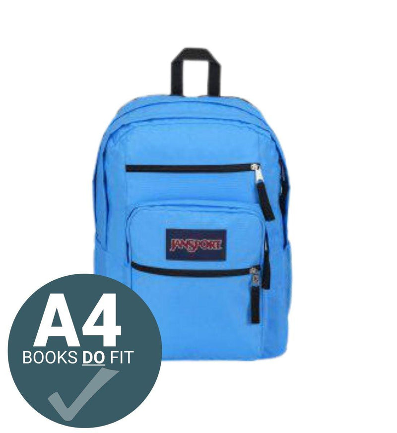 JanSport Big Student Backpack - Blue Neon by JanSport on Schoolbooks.ie