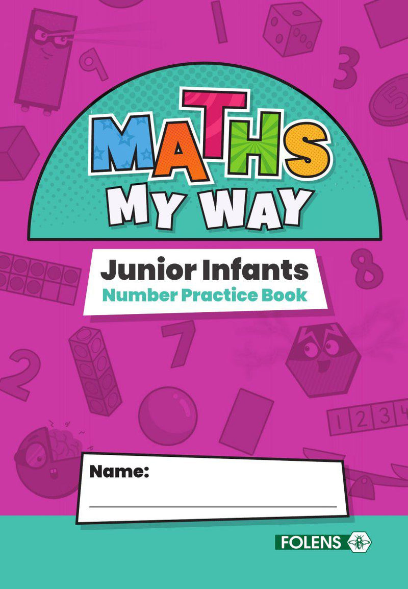 Maths My Way - Junior Infants - Number Practice Book Only by Folens on Schoolbooks.ie