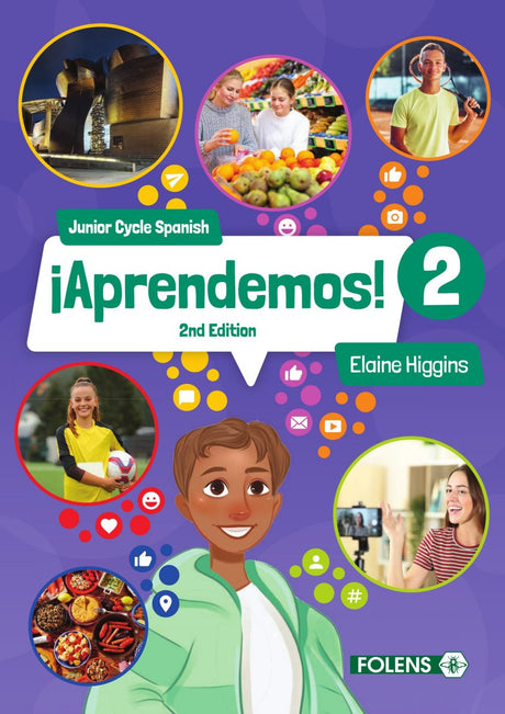 ¡Aprendemos! Book 2 - Textbook & Workbook Set - 2nd / New Edition (2024) by Folens on Schoolbooks.ie