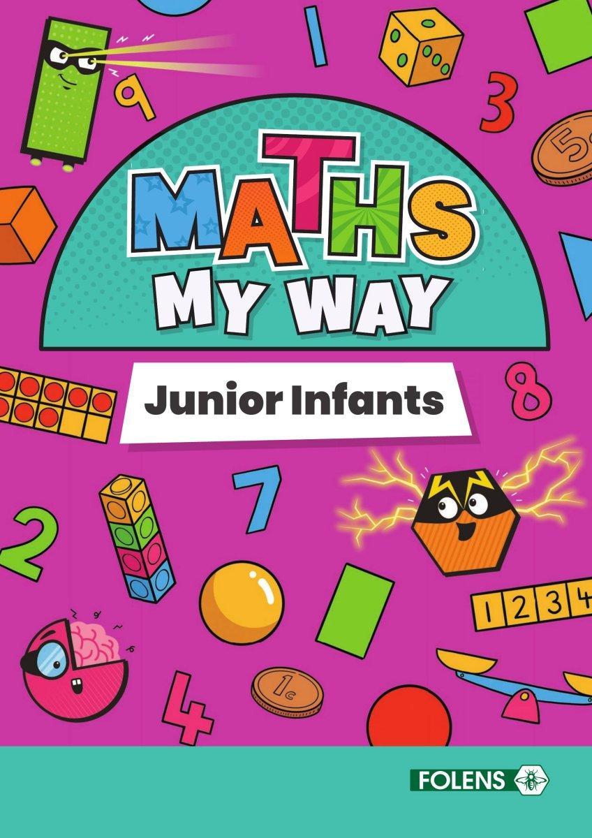 Junior Math Textbook Maths My Way - Junior Infants - Textbook & Workbook Set – Schoolbooks.ie