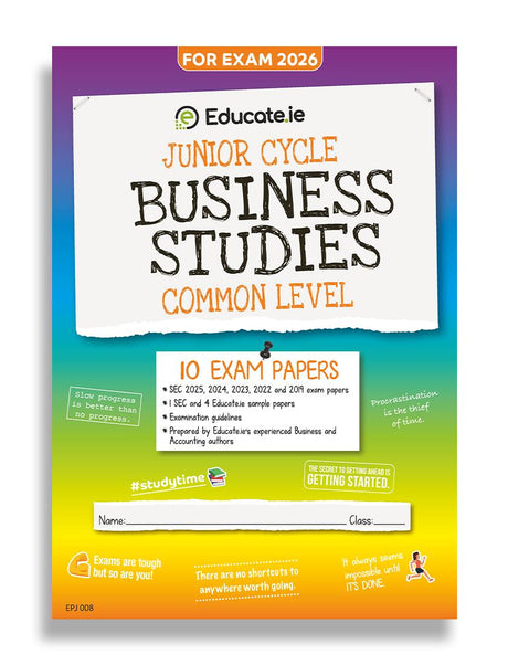 Educate.ie - Exam Papers - Junior Cycle - Business Studies - Common Level - Exam 2026 by Educate.ie on Schoolbooks.ie