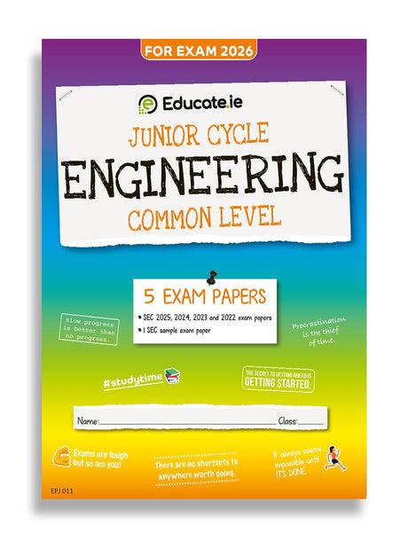 Educate.ie - Exam Papers - Junior Cycle - Engineering - Common Level - Exam 2026 by Educate.ie on Schoolbooks.ie