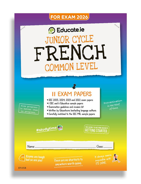 Educate.ie - Exam Papers - Junior Cycle - French - Common Level - Exam 2026 by Educate.ie on Schoolbooks.ie