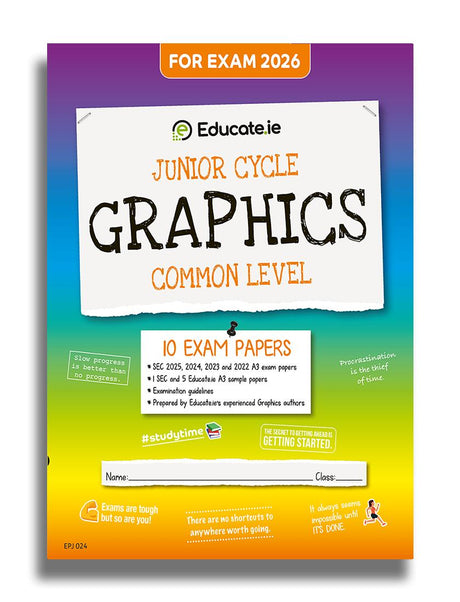 Educate.ie - Exam Papers - Junior Cycle - Graphics - Common Level - Exam 2026 by Educate.ie on Schoolbooks.ie