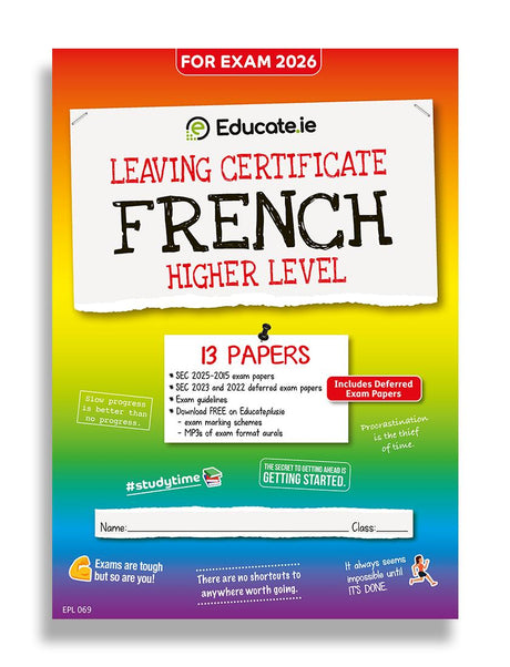 Educate.ie - Exam Papers - Leaving Cert - French - Higher Level - Exam 2026 by Educate.ie on Schoolbooks.ie
