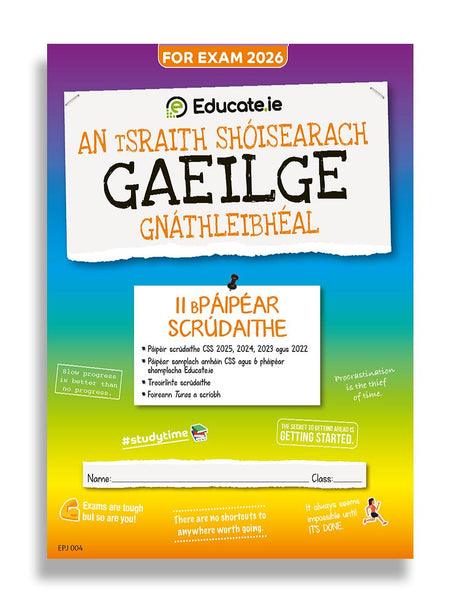 Educate.ie - Exam Papers - Junior Cycle - Gaeilge / Irish - Ordinary Level - Exam 2026 by Educate.ie on Schoolbooks.ie