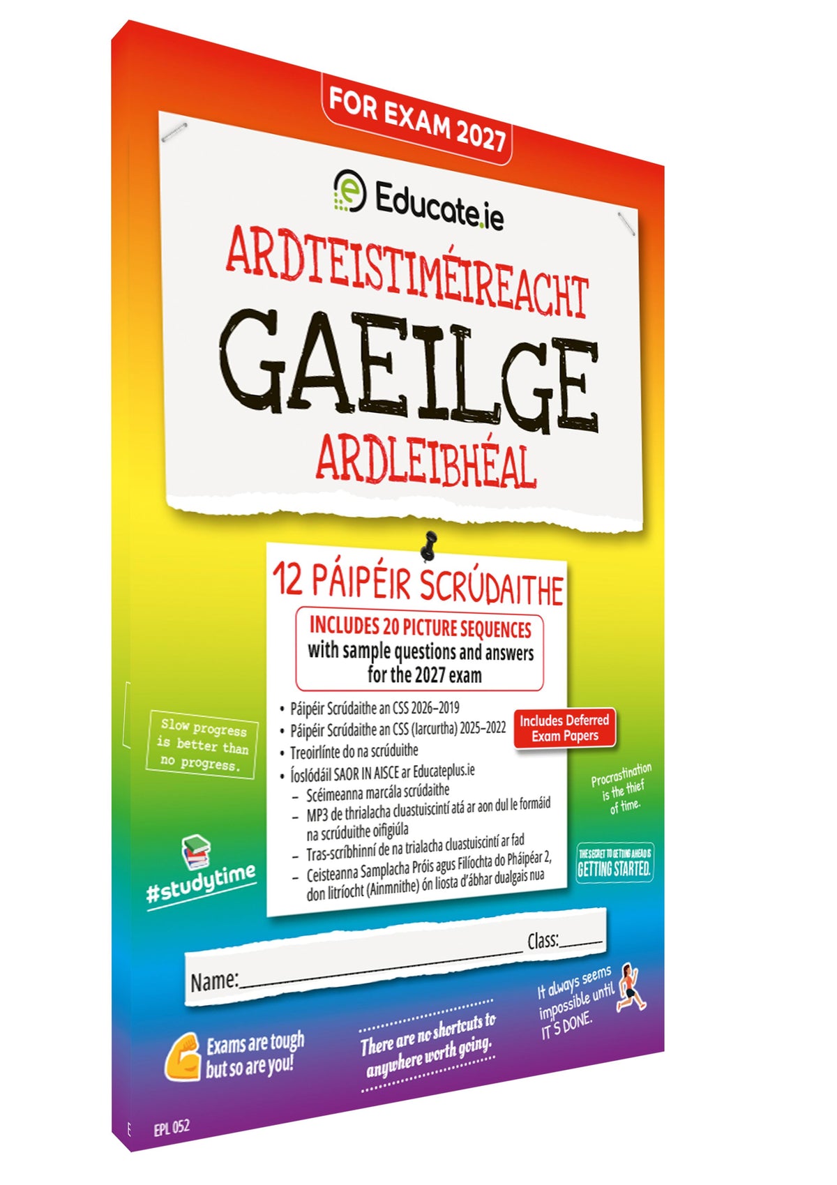 Educate.ie - Exam Papers - Junior Cycle - Gaeilge / Irish - Higher Level - Exam 2027 by Educate.ie on Schoolbooks.ie