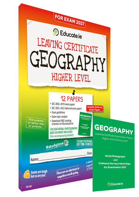 Educate.ie - Exam Papers - Leaving Cert - Geography - Higher Level - Exam 2027 by Educate.ie on Schoolbooks.ie