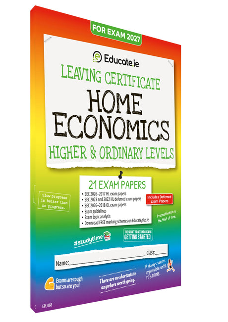 Educate.ie - Exam Papers - Leaving Cert - Economics - Higher & Ordinary Level - Exam 2027 by Educate.ie on Schoolbooks.ie